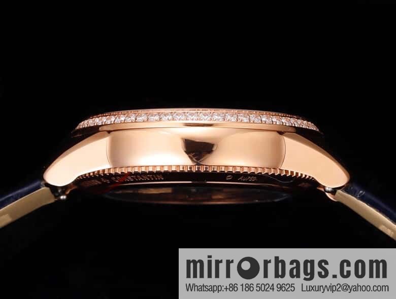 New Vacheron Constantin Egérie Ealing Muse series ultra-thin mechanical women's imported 9015 to 1088L self-winding movement watch