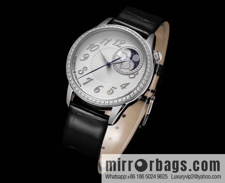 New Vacheron Constantin Egérie Ealing Muse series ultra-thin mechanical women's imported 9015 to 1088L self-winding movement watch