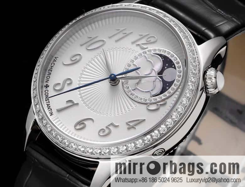 New Vacheron Constantin Egérie Ealing Muse series ultra-thin mechanical women's imported 9015 to 1088L self-winding movement watch