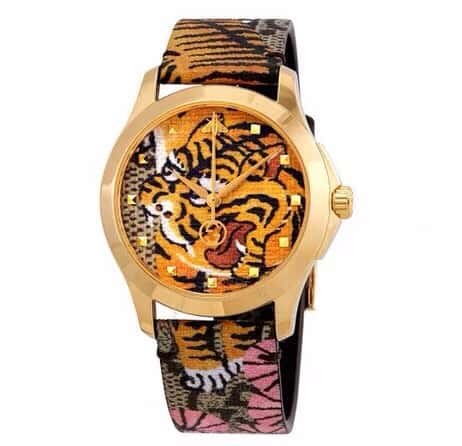 New Gucci Original Gucci, original order~ Gucci G-Timeless original Swiss quartz movement neutral watch tiger surface~ 37mm diameter