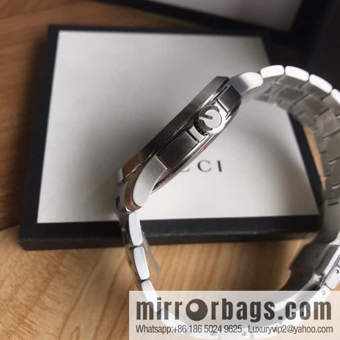 New original Gucci, Gucci Bee stainless steel G-timeless series men's watch original Swiss movement multifunctional six-pin quartz movement watch 42mm diameter