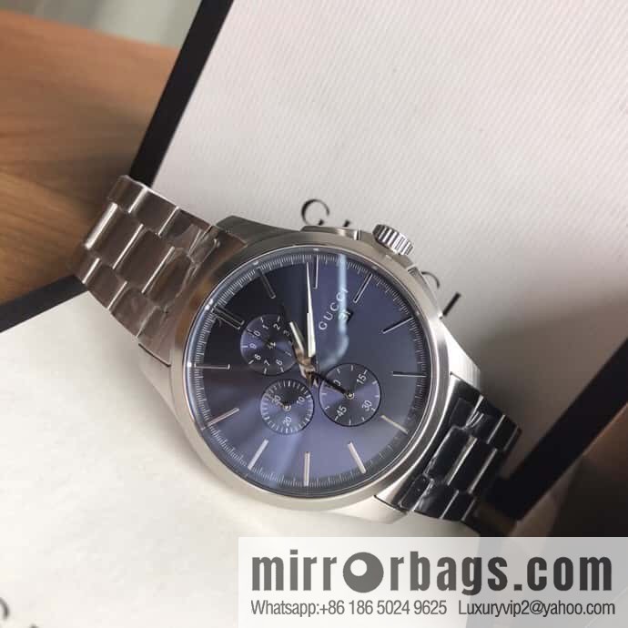 New original Gucci, Gucci Bee stainless steel G-timeless series men's watch original Swiss movement multifunctional six-pin quartz movement watch 42mm diameter