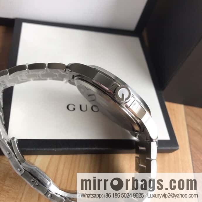 New original Gucci, Gucci Bee stainless steel G-timeless series men's watch original Swiss movement multifunctional six-pin quartz movement watch 42mm diameter