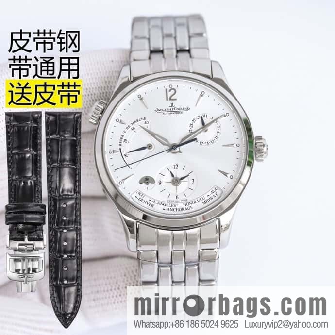 SJ produces V9 Jaeger-LeCoultre JL Master Series 1428121 J28 Jaeger-LeCoultre Automatic CaL.939 Self-winding Movement Men's Multifunctional Mechanical Watch