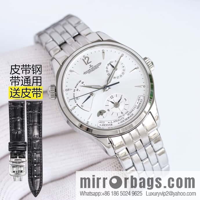 SJ produces V9 Jaeger-LeCoultre JL Master Series 1428121 J28 Jaeger-LeCoultre Automatic CaL.939 Self-winding Movement Men's Multifunctional Mechanical Watch