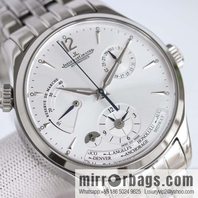 SJ produces V9 Jaeger-LeCoultre JL Master Series 1428121 J28 Jaeger-LeCoultre Automatic CaL.939 Self-winding Movement Men's Multifunctional Mechanical Watch