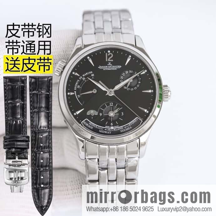SJ produces V9 Jaeger-LeCoultre JL Master Series 1428121 J28 Jaeger-LeCoultre Automatic CaL.939 Self-winding Movement Men's Multifunctional Mechanical Watch