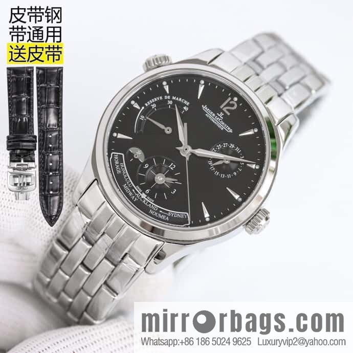 SJ produces V9 Jaeger-LeCoultre JL Master Series 1428121 J28 Jaeger-LeCoultre Automatic CaL.939 Self-winding Movement Men's Multifunctional Mechanical Watch