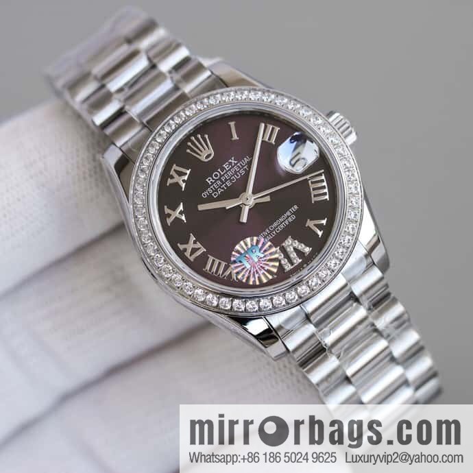 TR Factory's new masterpiece, the latest Rolex women's log 31MM Rolex 2236 movement mechanical log watch