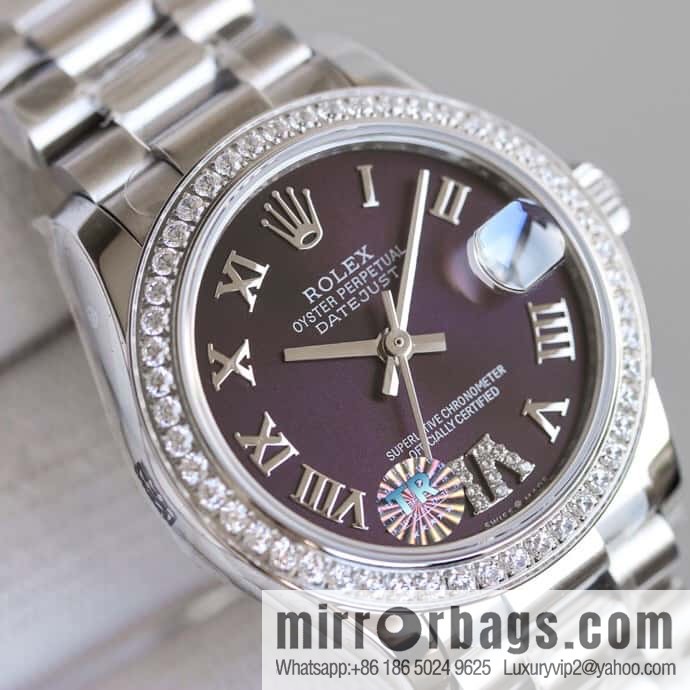 TR Factory's new masterpiece, the latest Rolex women's log 31MM Rolex 2236 movement mechanical log watch