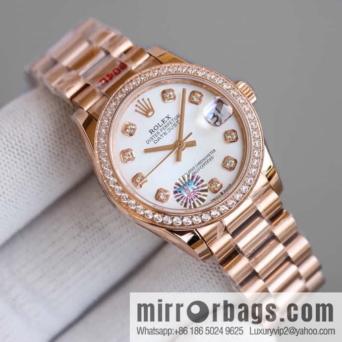 TR Factory's new masterpiece, the latest Rolex women's log 31MM Rolex 2236 movement mechanical log watch