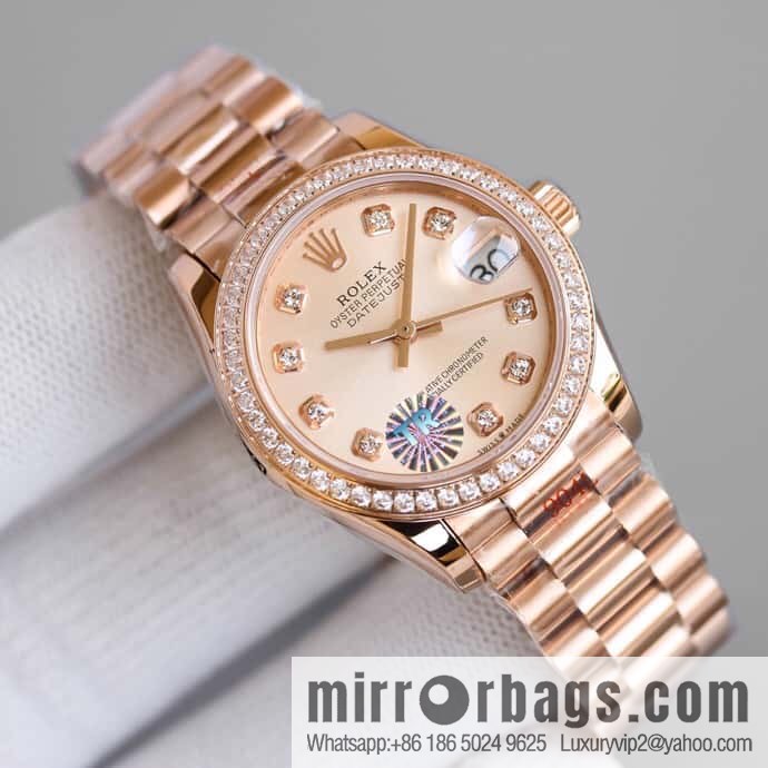 TR Factory's new masterpiece, the latest Rolex women's log 31MM Rolex 2236 movement mechanical log watch