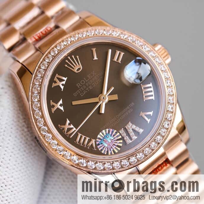 TR Factory's new masterpiece, the latest Rolex women's log 31MM Rolex 2236 movement mechanical log watch