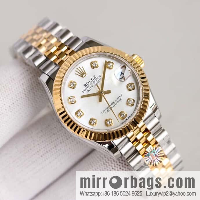 TR Factory's new masterpiece, the latest Rolex women's log 31MM Rolex 2236 movement mechanical log watch