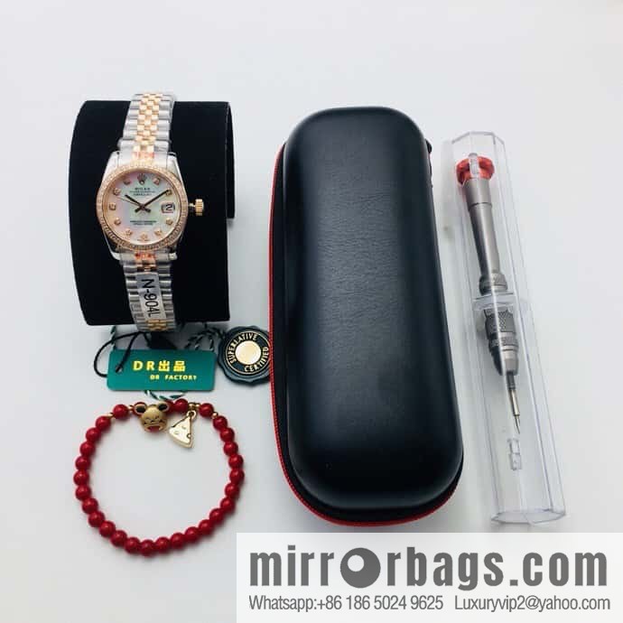 DR Factory Masterpiece V2 Upgraded Edition, Rolex Women's Log 31MM Log Watch