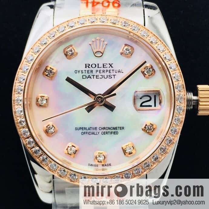 DR Factory Masterpiece V2 Upgraded Edition, Rolex Women's Log 31MM Log Watch