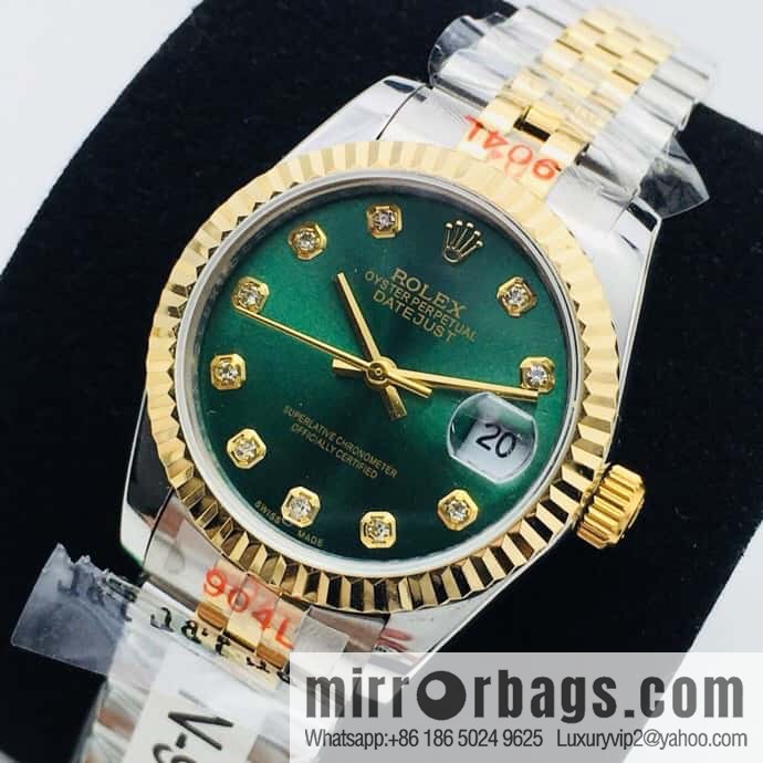 DR Factory Masterpiece V2 Upgraded Edition, Rolex Women's Log 31MM Log Watch