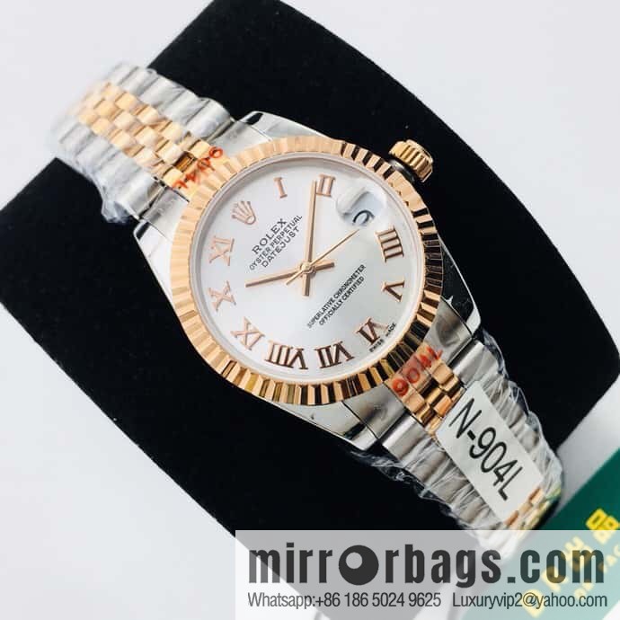 DR Factory Masterpiece V2 Upgraded Edition, Rolex Women's Log 31MM Log Watch