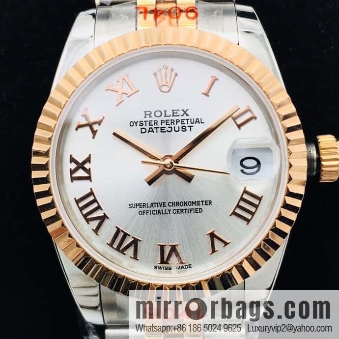 DR Factory Masterpiece V2 Upgraded Edition, Rolex Women's Log 31MM Log Watch