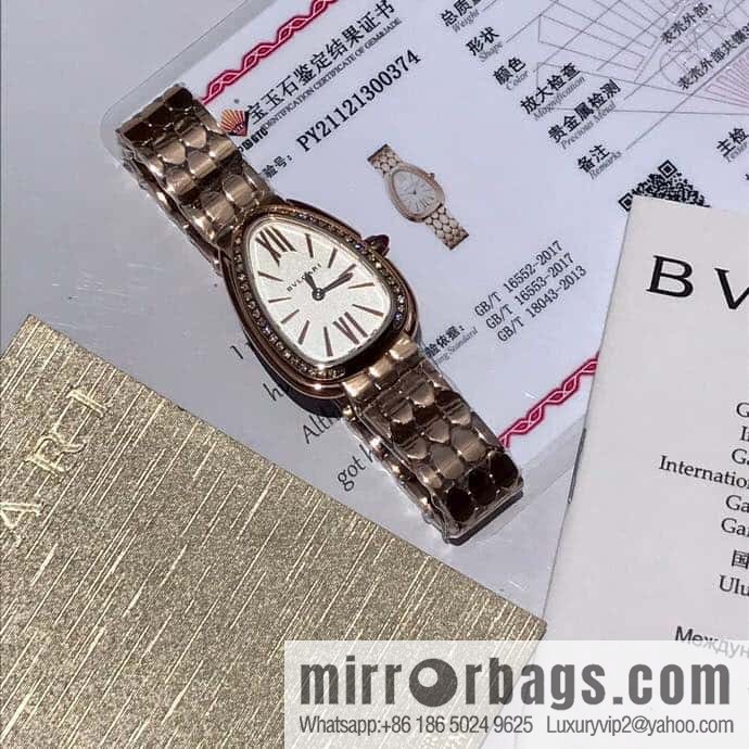 Bvlgari Ladies Watch Latest Diamond Edition Serpenti seduttori Snake Shadow Watch