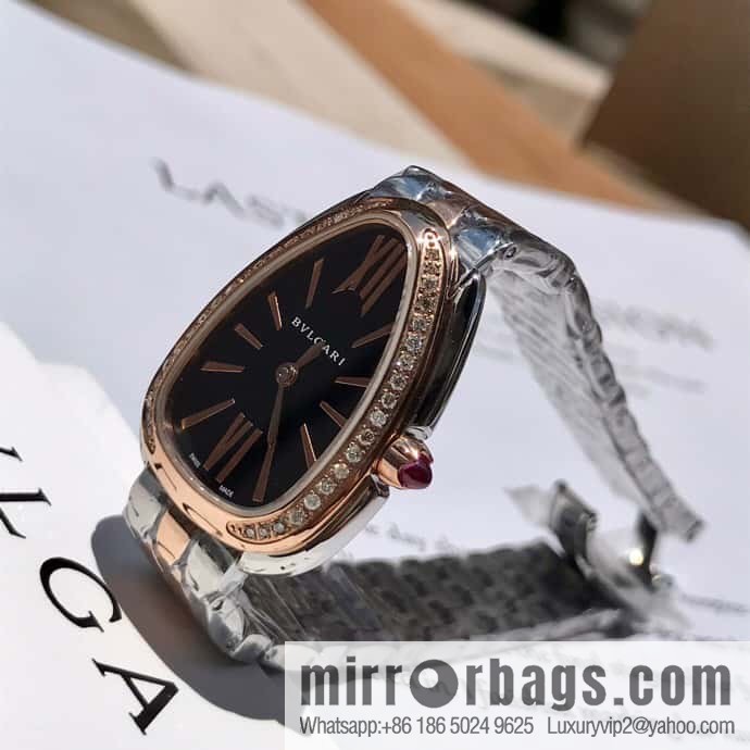 Bvlgari Ladies Watch Latest Diamond Edition Serpenti seduttori Snake Shadow Watch
