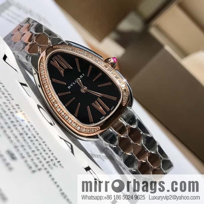 Bvlgari Ladies Watch Latest Diamond Edition Serpenti seduttori Snake Shadow Watch