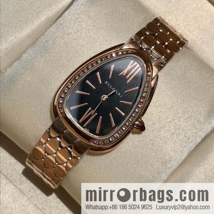 Bvlgari Ladies Watch Latest Diamond Edition Serpenti seduttori Snake Shadow Watch
