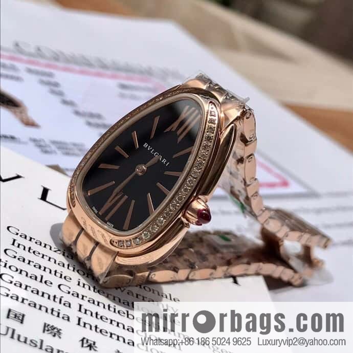 Bvlgari Ladies Watch Latest Diamond Edition Serpenti seduttori Snake Shadow Watch