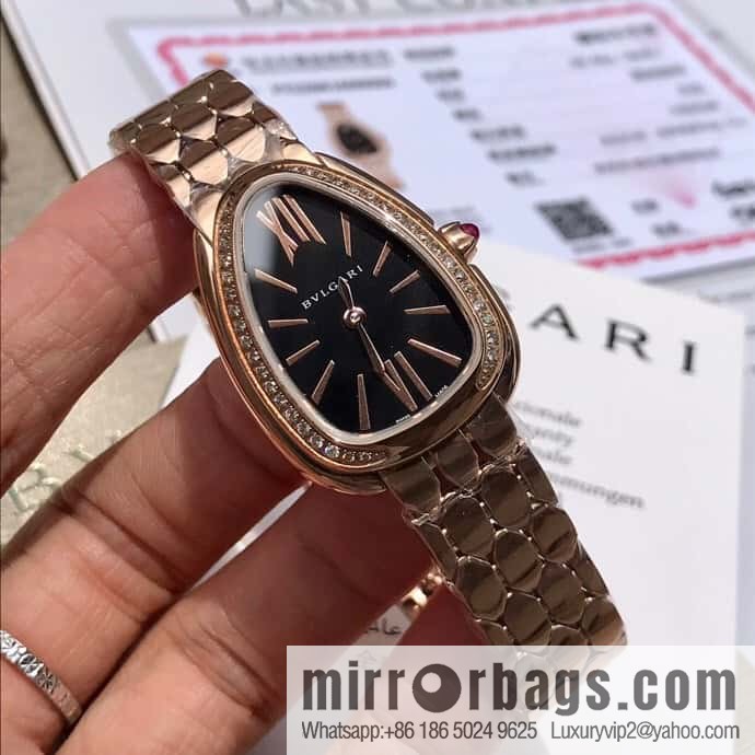 Bvlgari Ladies Watch Latest Diamond Edition Serpenti seduttori Snake Shadow Watch