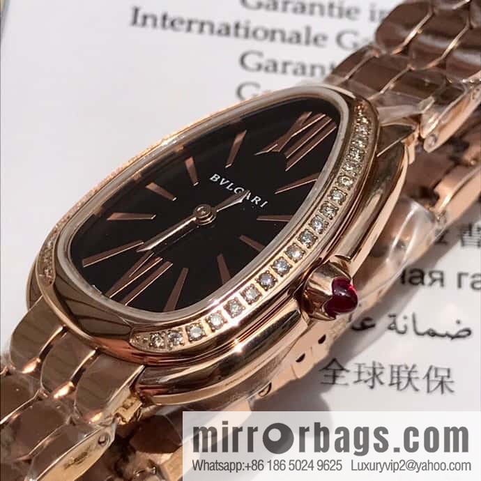 Bvlgari Ladies Watch Latest Diamond Edition Serpenti seduttori Snake Shadow Watch