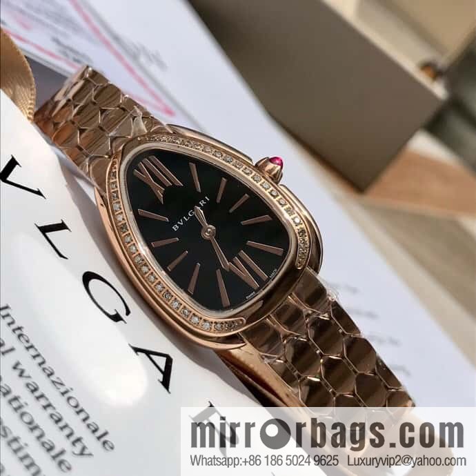Bvlgari Ladies Watch Latest Diamond Edition Serpenti seduttori Snake Shadow Watch