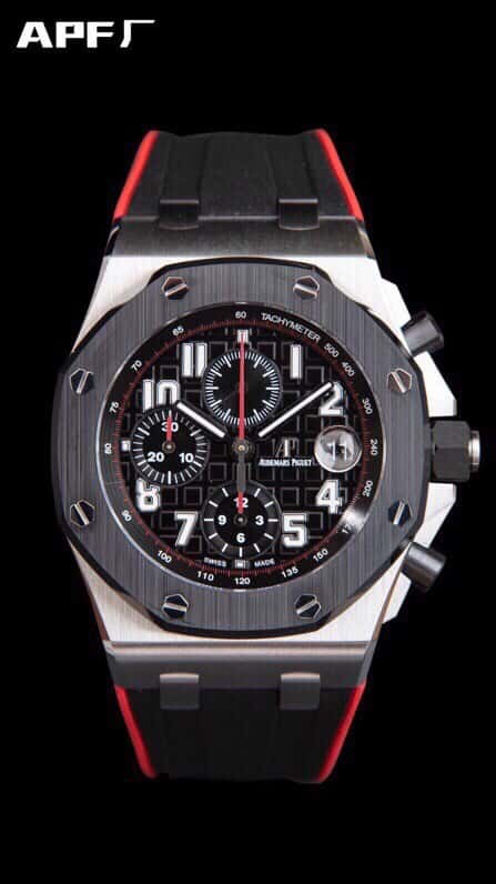 JF (Audemars Piguet Royal Oak Offshore) 26470 watch 3126 chronograph movement 42 mm watch