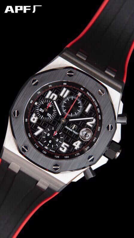 JF (Audemars Piguet Royal Oak Offshore) 26470 watch 3126 chronograph movement 42 mm watch