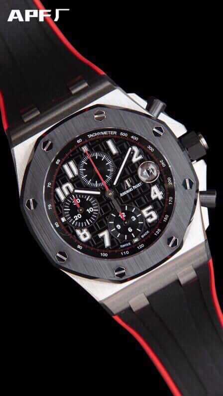 JF (Audemars Piguet Royal Oak Offshore) 26470 watch 3126 chronograph movement 42 mm watch