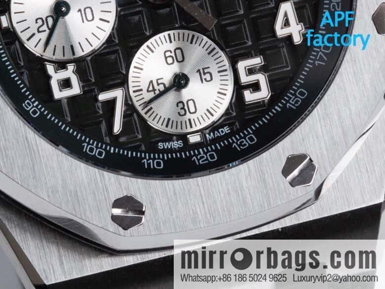 JF (Audemars Piguet Royal Oak Offshore) 26470 watch 3126 chronograph movement 42 mm watch