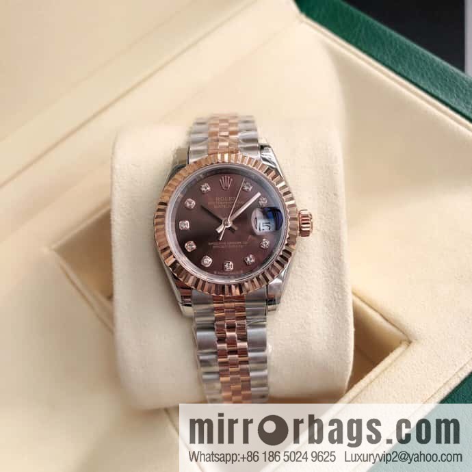 Rolex Women's Oyster Diary Watch, Case Straight 28mm