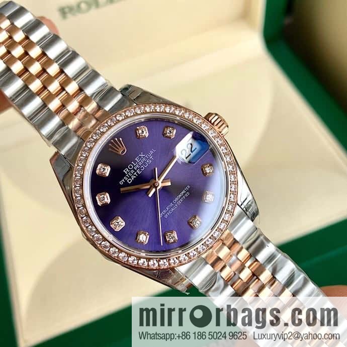 Rolex Women's Oyster Diary Watch, Case Straight 31mm