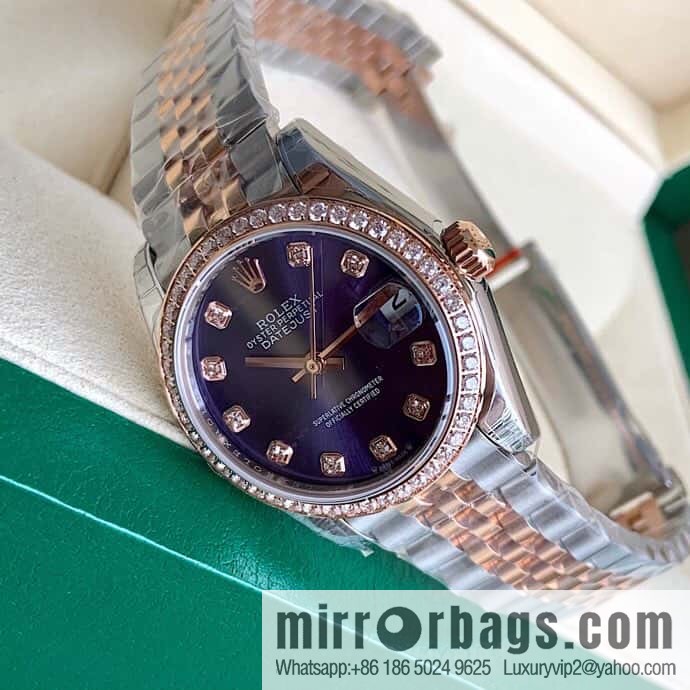Rolex Women's Oyster Diary Watch, Case Straight 31mm