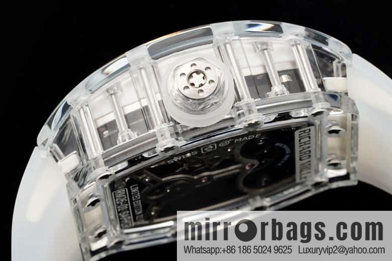 RICHARD MILLE Panda Eats Golden Bamboo, Crystal RM26-01 Tourbillon Watch