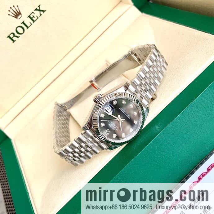 Rolex Customized Edition 2236 Blue Gossamer Fully Automatic Mechanical Movement Dial Size 31mm Rolex Rolex Women's Oyster Diary Watch