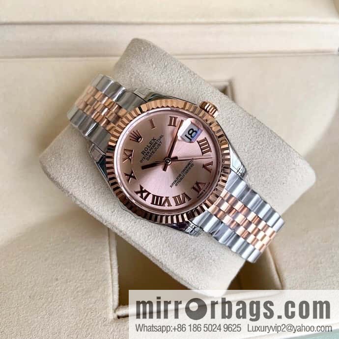 Rolex Customized Edition 2236 Blue Gossamer Fully Automatic Mechanical Movement Dial Size 31mm Rolex Rolex Women's Oyster Diary Watch