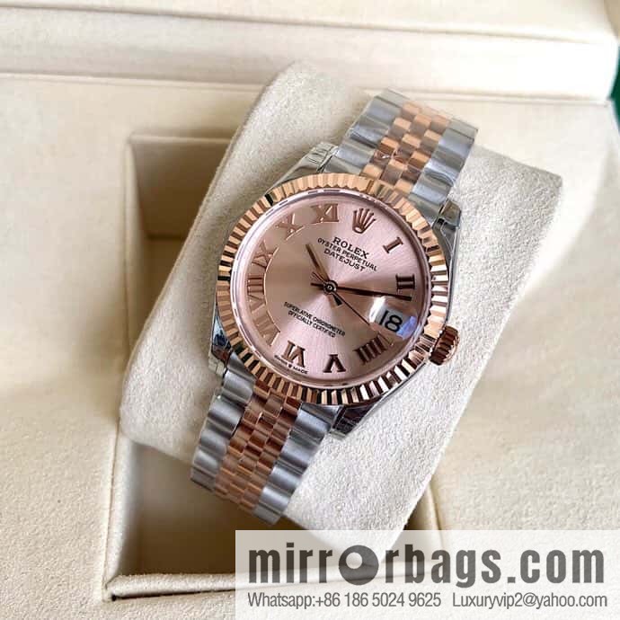Rolex Customized Edition 2236 Blue Gossamer Fully Automatic Mechanical Movement Dial Size 31mm Rolex Rolex Women's Oyster Diary Watch