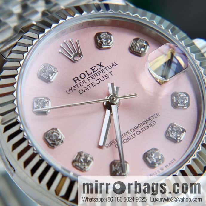 Rolex Women's Original Swiss Sw220 Movement 31mm Log Watch