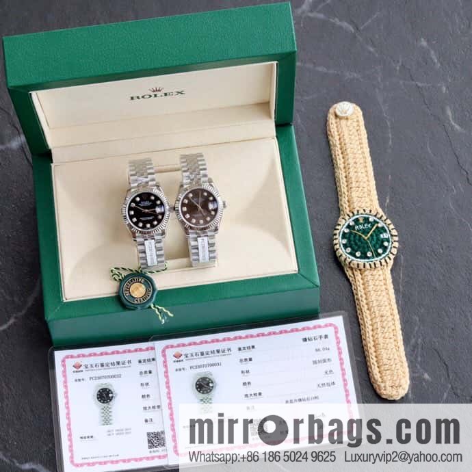 Rolex Women's Original Swiss Sw220 Movement 31mm Log Watch