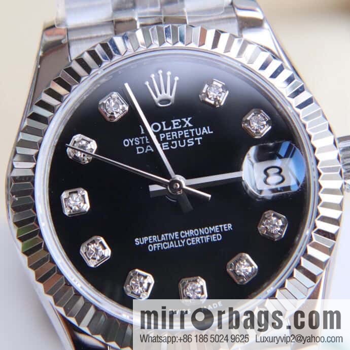 Rolex Women's Original Swiss Sw220 Movement 31mm Log Watch