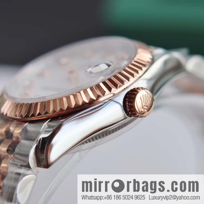 Rolex Women's Original Swiss Sw220 Movement 31mm Log Watch