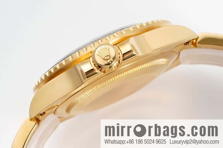 Rolex GMT Greenwich gold-coated one-piece Cal.3186 movement watch