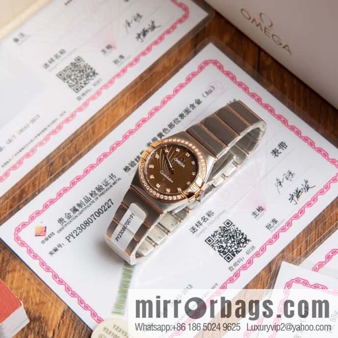 Omega/OMEGA Model 123.15.27.60 Constellation Eternal Classic, Constellation Series Case Strap Glossy