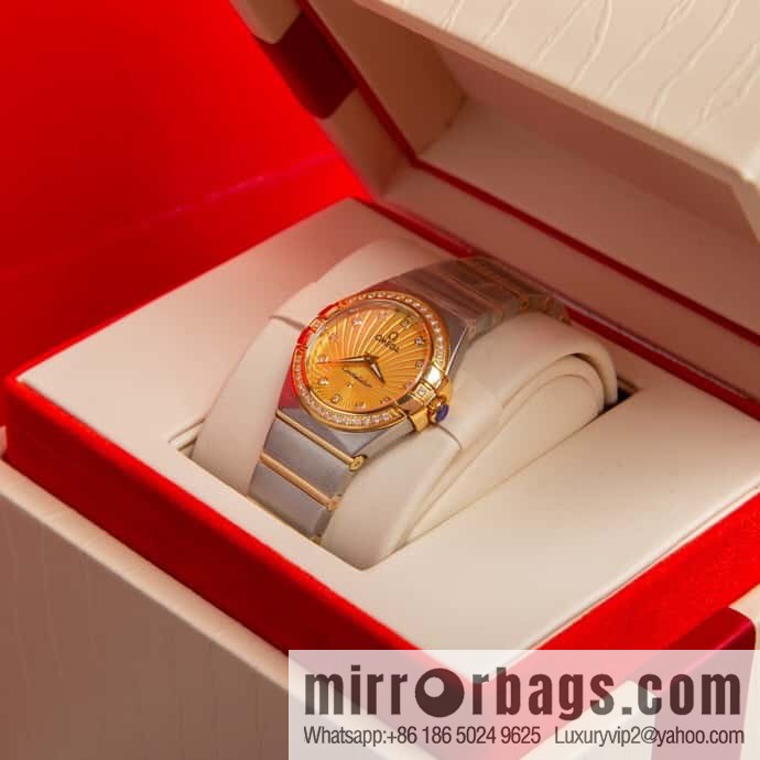 Omega/OMEGA Model 123.15.27.60 Constellation Eternal Classic, Constellation Series Case Strap Glossy