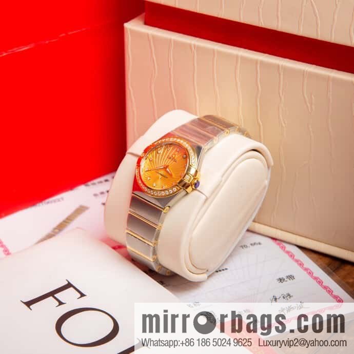 Omega/OMEGA Model 123.15.27.60 Constellation Eternal Classic, Constellation Series Case Strap Glossy